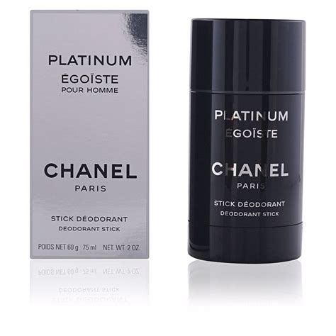 chanel egoiste stick|PLATINUM ÉGOÏSTE Deodorant Stick .